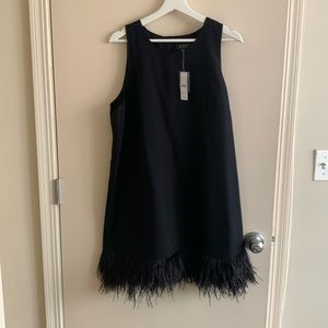 NWT J. Crew Collection Feather Dress